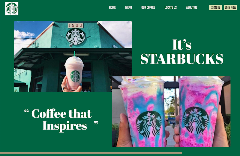 Cover image for Starbucks Clone Web Design