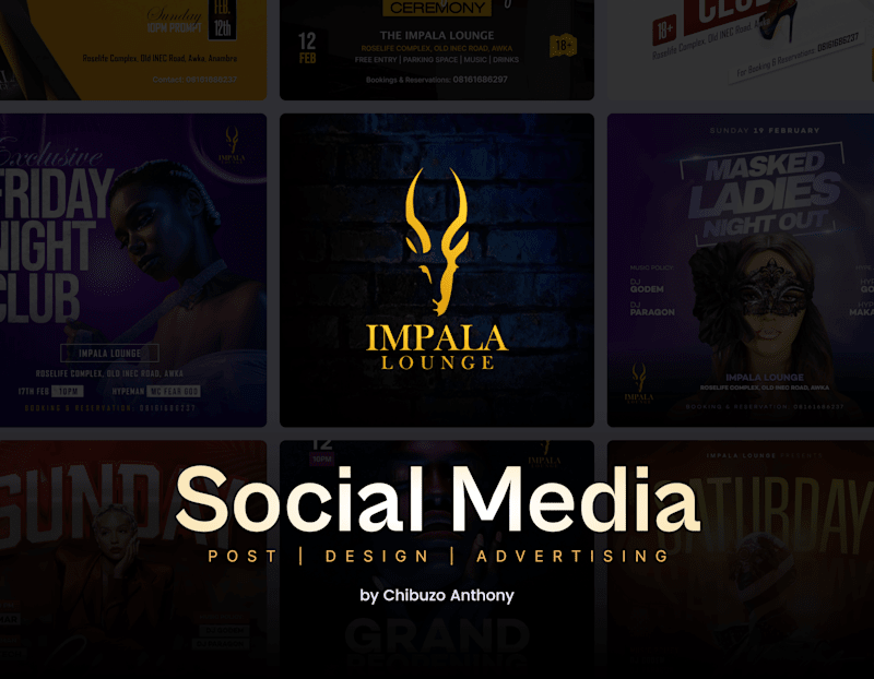 Cover image for Impala Lounge | Graphic Design