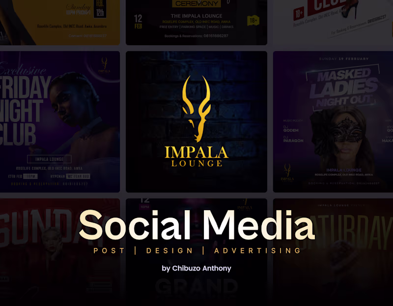 Cover image for Impala Lounge | Graphic Design