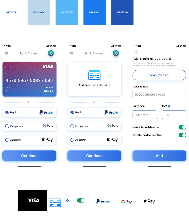Cover image for Bank app Payment Methods
