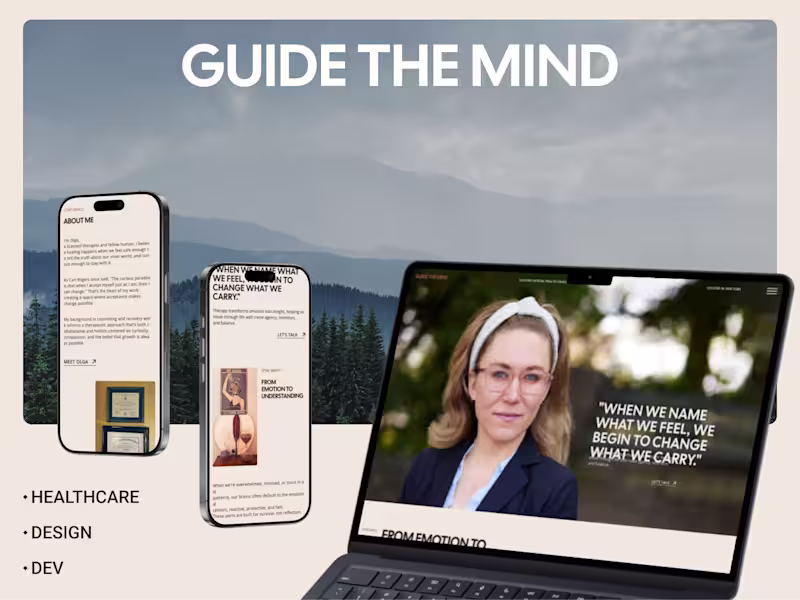 Cover image for Guide the Mind | Design and Development