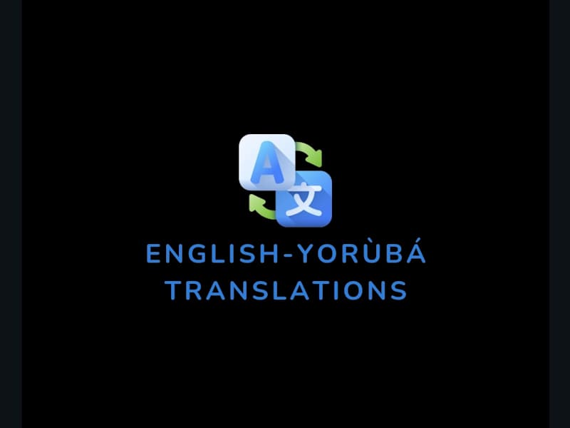 Cover image for Yorùbá Translation 