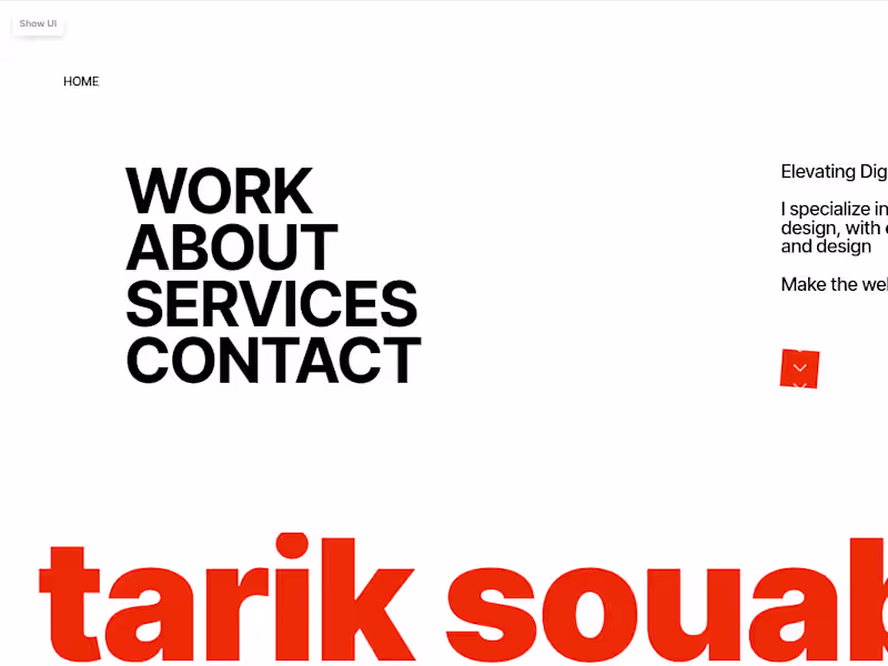 Cover image for Portfolio / Agency Landing Page