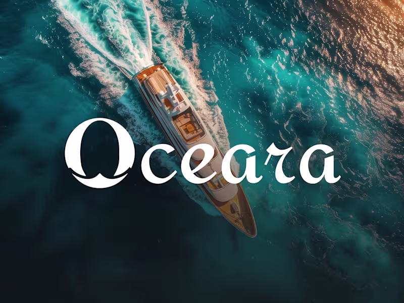 Cover image for Oceara Yacht – Premium Visual Identity Design