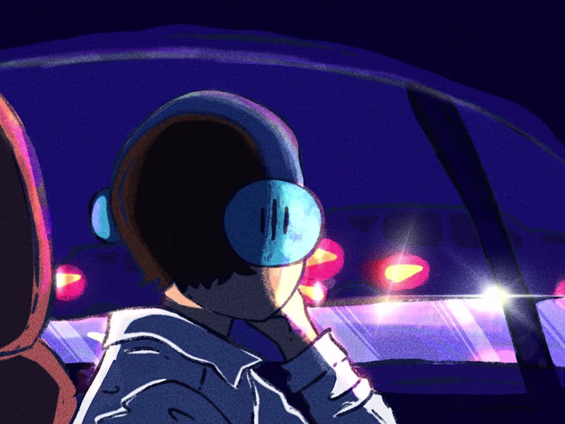 Cover image for Music day gif for Hail cabs