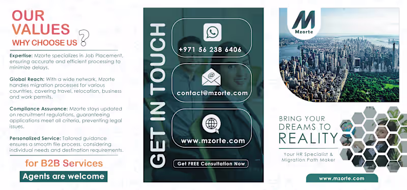 Cover image for Brochure design Project for client