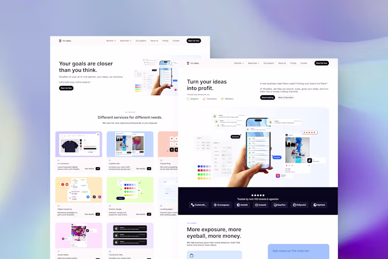 Cover image for AgencyBox -Digital agency for brands & businesses.