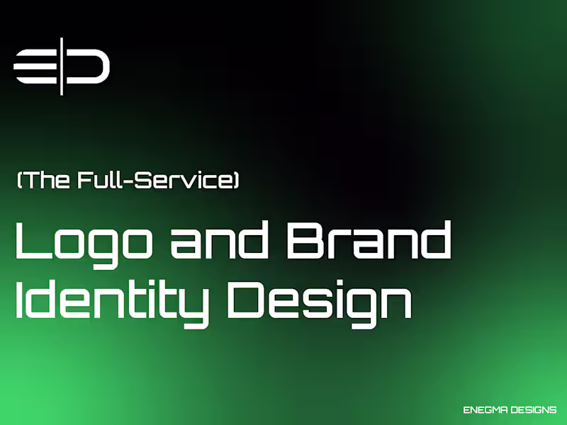 Cover image for Logo & Brand Identity Design Package