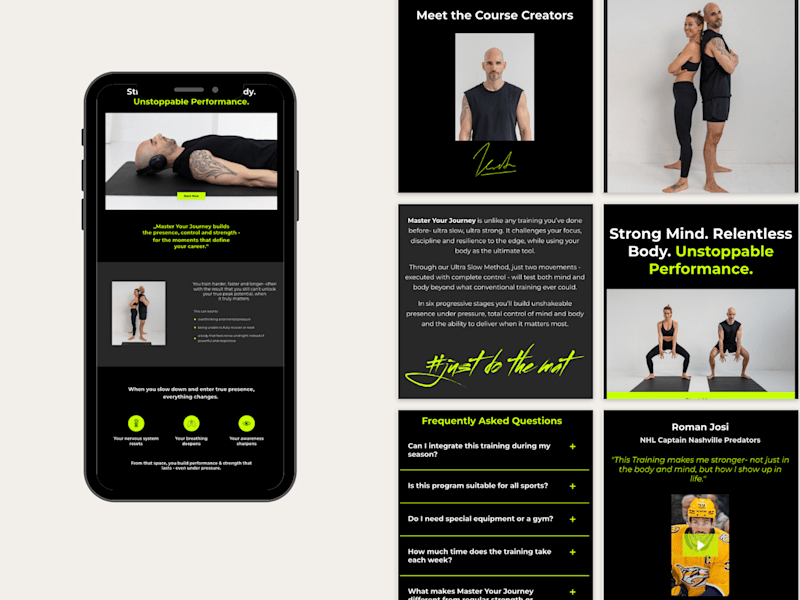 Cover image for Kajabi Sales Page Development for Athlete Membership