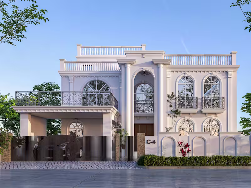 Cover image for Realistic Exterior Architectural Rendering