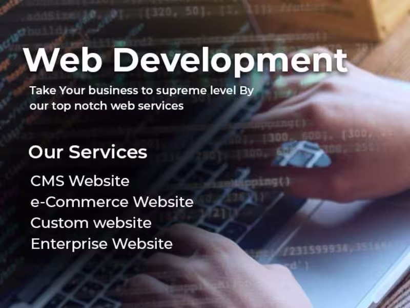 Cover image for We specialize in developing websites for businesses.