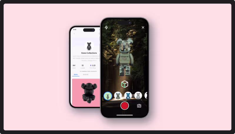 Cover image for UX Design for Quarky's AR NFT Marketplace