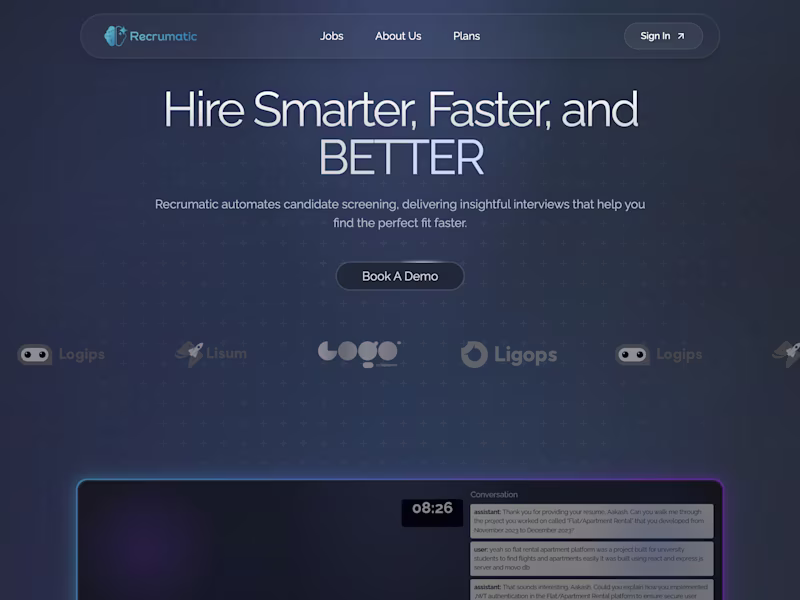 Cover image for Recrumatic- Hire Smarter, Faster, and BETTER