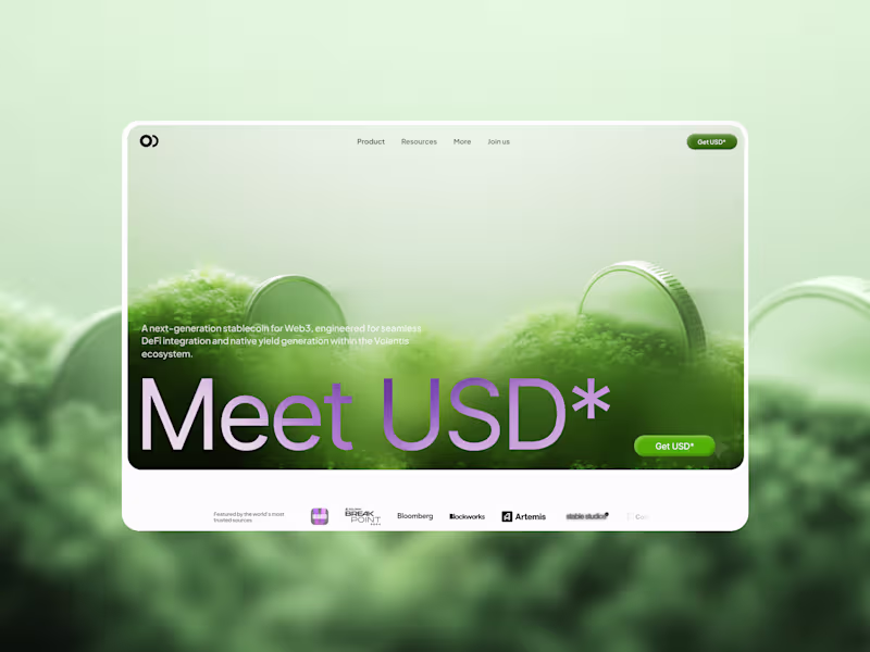 Cover image for Perena web design