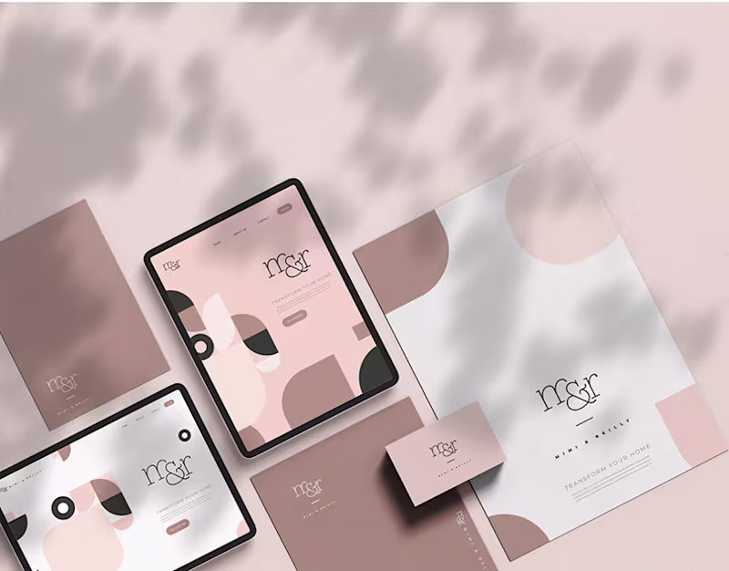 Cover image for M&r Interior Design Branding :: Behance