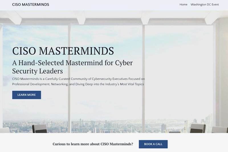 Cover image for Kajabi Website Setup for CISO Masterminds