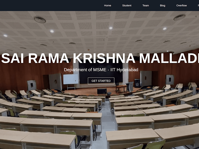 Cover image for Sai Rama Krishna’s Website