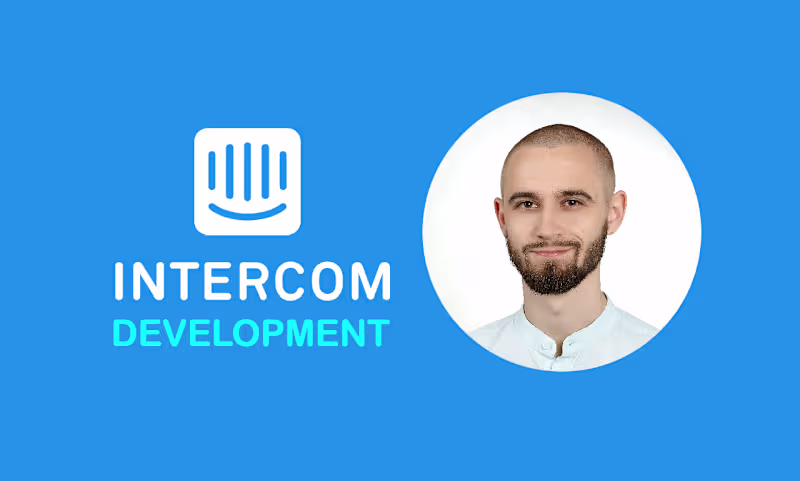 Cover image for Intercom AI Chatbot and Help Desk Development (7+ projects)