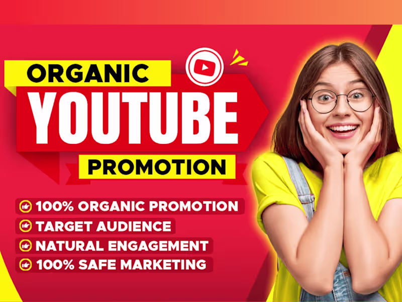 Cover image for I will be your best youtube video SEO expert and channel manager