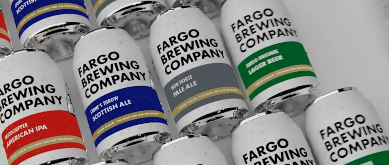 Cover image for Fargo Brewing Rolling Cans Product Render