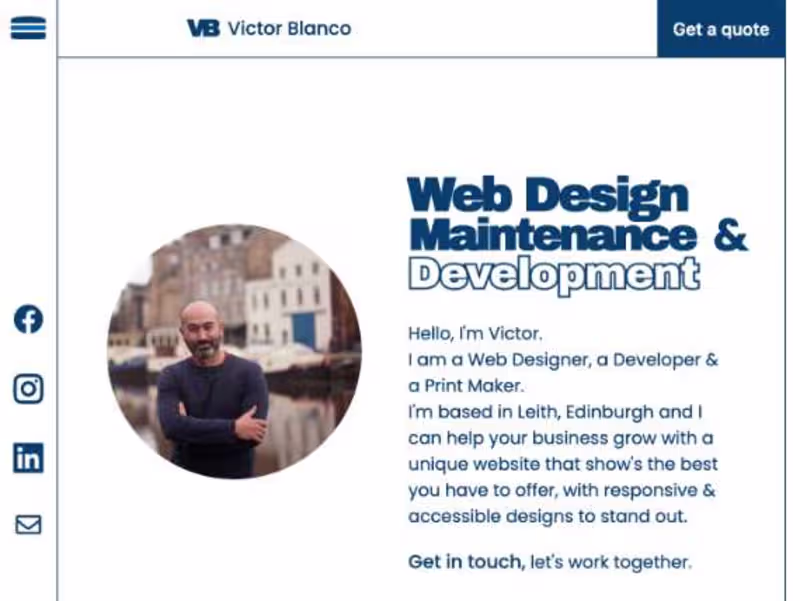 Cover image for Professional Web Design & Development Services | Victor Blanco …