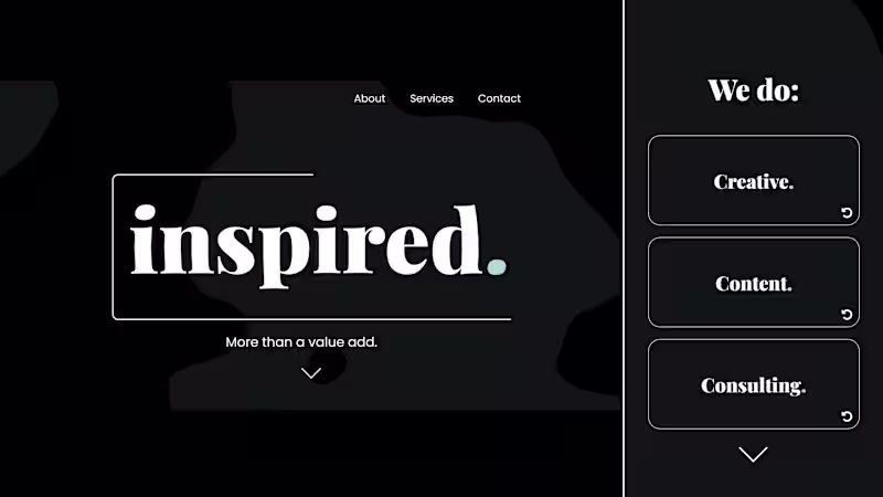 Cover image for Brand Identity and Website for Inspired by River