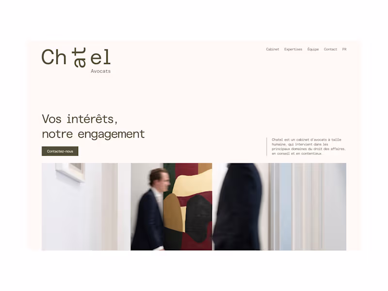 Cover image for Chatel is a boutique law