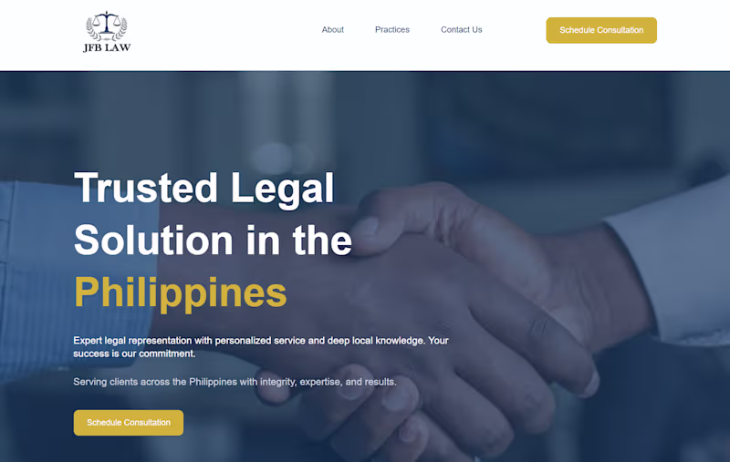 Cover image for JFBinamira Law Automation Project