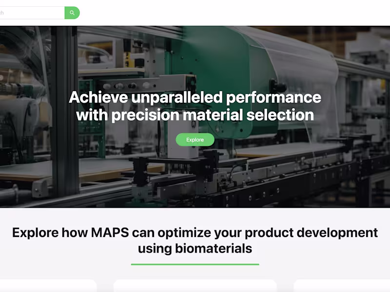 Cover image for MAPS Materia Bioworks