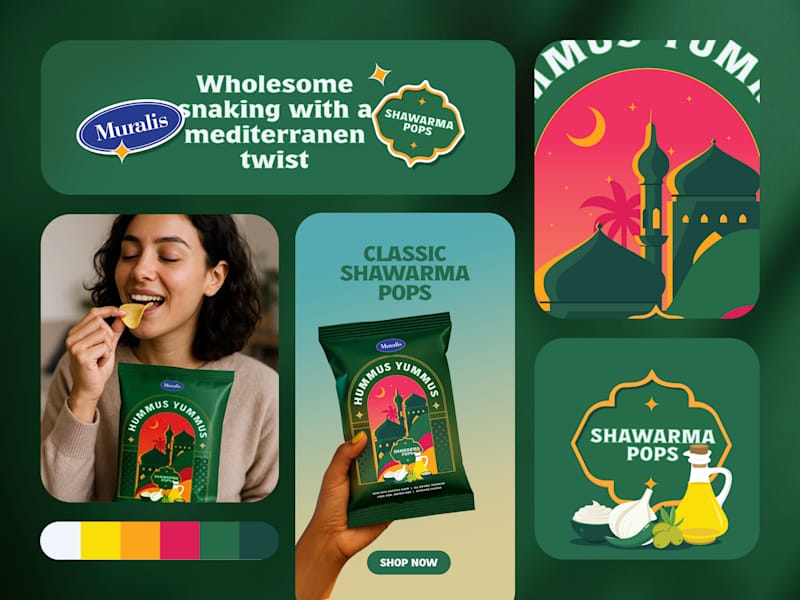 Cover image for Hummus Yummus Packaging