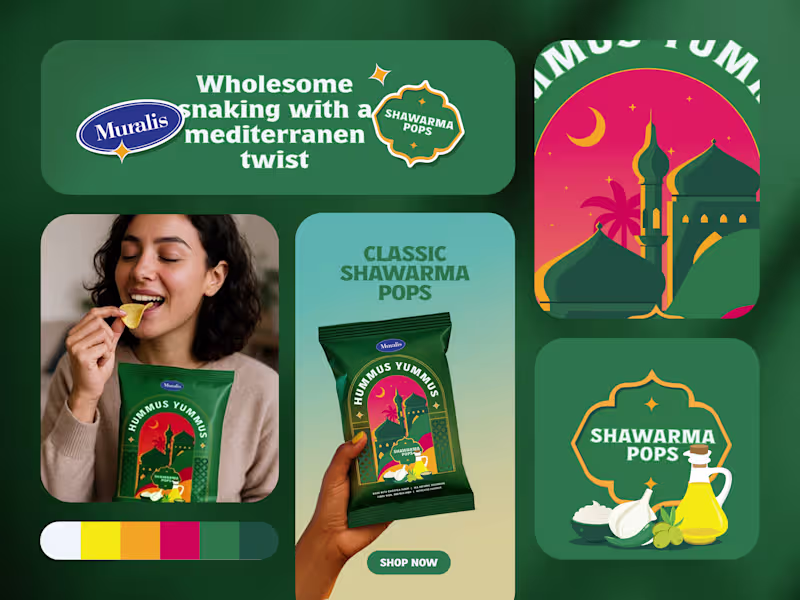 Cover image for Hummus Yummus Packaging