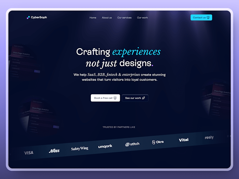 Cover image for CyberSoph (Framer Development)