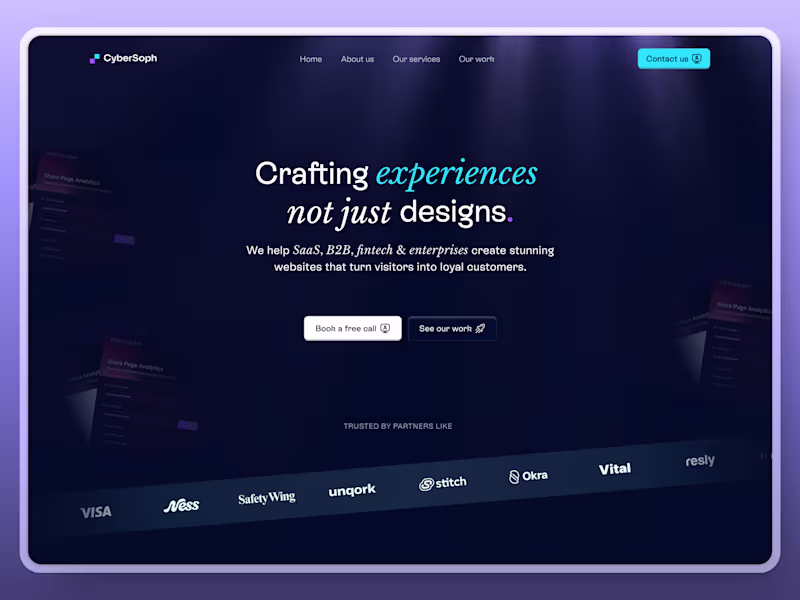 Cover image for CyberSoph (Framer Development)