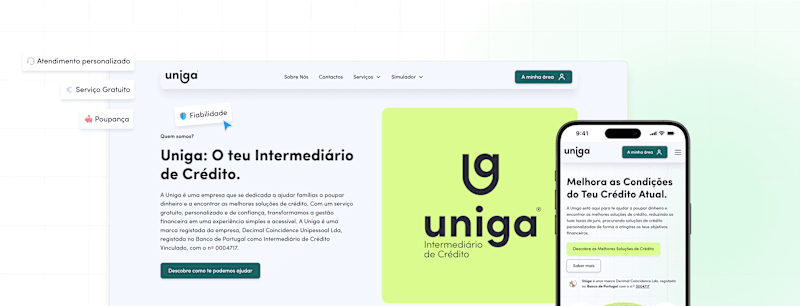 Cover image for Uniga - Intermediário de Crédito
