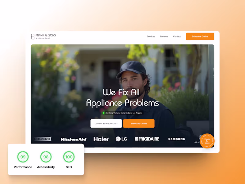 Cover image for Framer website redesign (Perfect Lighthouse score)