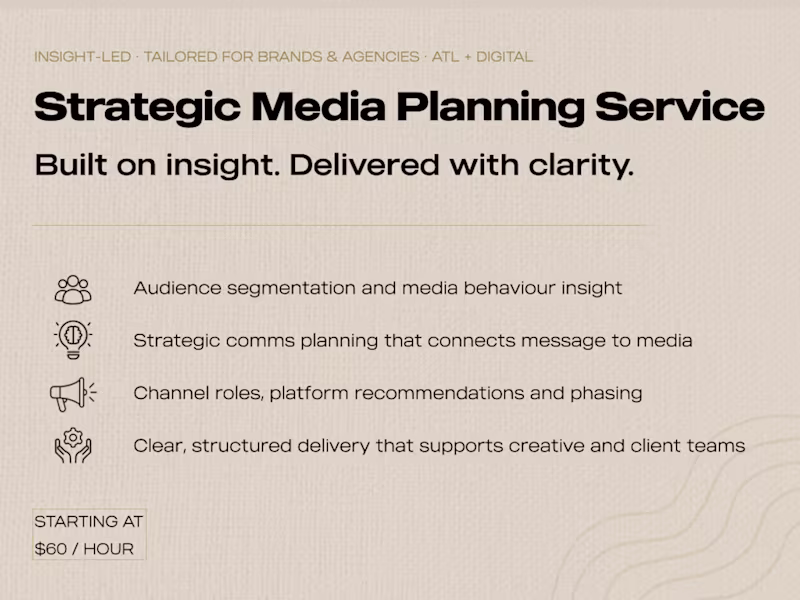 Cover image for Strategic Media Planning Across ATL and Digital