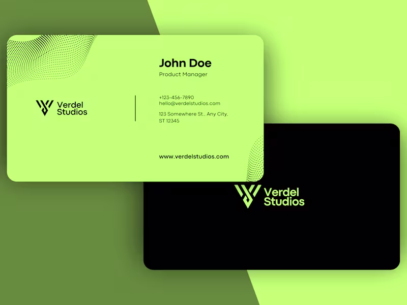 Cover image for Modern Business Card Design