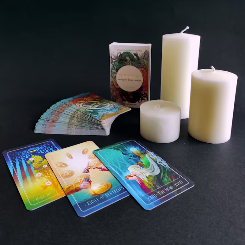 Cover image for Witcher Tarot Cards Deck :: Behance