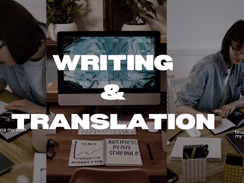 Cover image for Translation and Writing