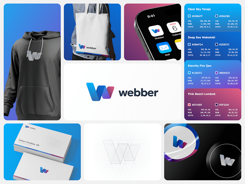 Cover image for Webber by Jejak Creativate • Branding Design 🏷️