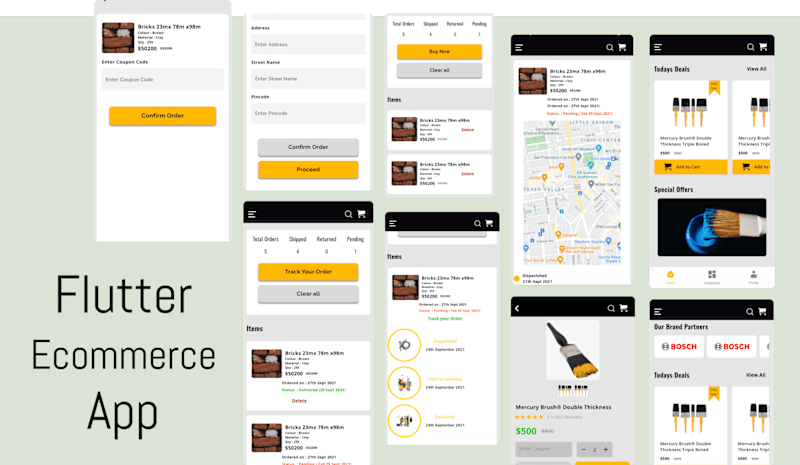 Cover image for I will convert figma, sketch, adobe xd designs to flutter