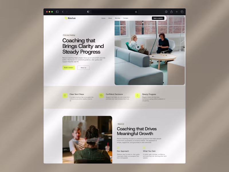 Cover image for Clarity and simplicity at the core of a coaching experience ...