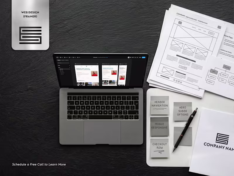 Cover image for Web Design (Framer)