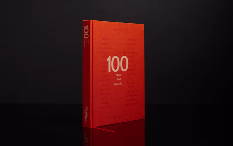 Cover image for Perkins Eastman: 100 Years and Counting