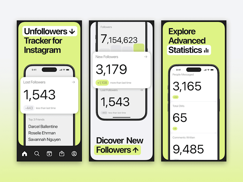 Cover image for Screenshots for Instagram Analytics