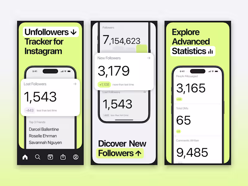 Cover image for Screenshots for Instagram Analytics
