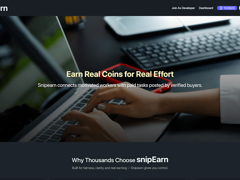 Cover image for SnipEarn