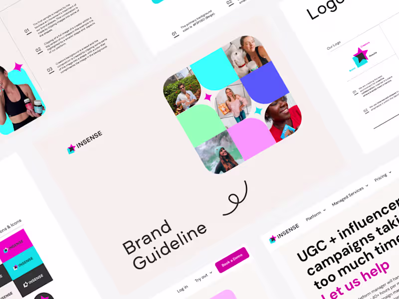 Cover image for Insense.pro Brand Book