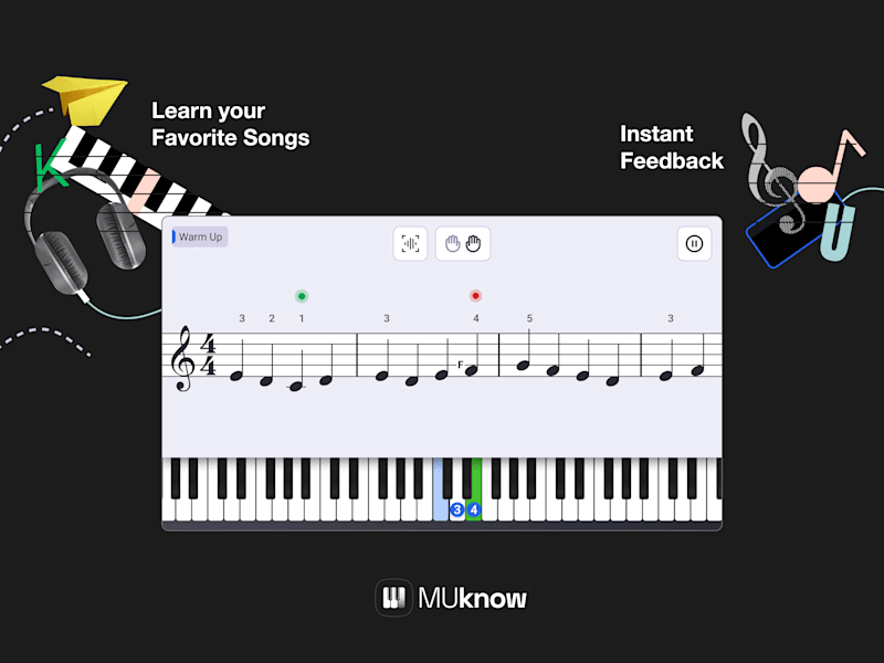 Cover image for MUKnow - Learn Piano with AI