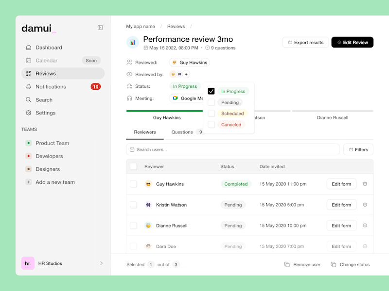 Cover image for HR Tool app concept